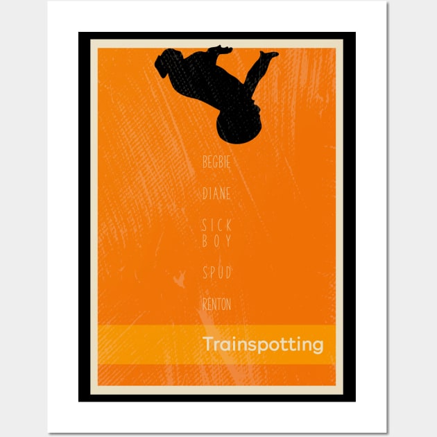 Choose Life Trainspotting Newborn Wall Art by TEEWEB